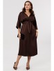 Нарядное платье артикул: М-288 коричневый (шоколад) от Мублиз - вид 15