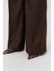 Брючный костюм артикул: М-190 коричневый от Мублиз - вид 26