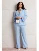 Брючный костюм артикул: М-226 голубой от Мублиз - вид 13
