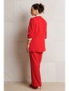Брючный костюм артикул: М-242 красный от Мублиз - вид 2