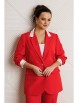 Брючный костюм артикул: М-242 красный от Мублиз - вид 4