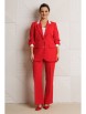 Брючный костюм артикул: М-242 красный от Мублиз - вид 5