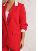 Брючный костюм артикул: М-242 красный от Мублиз - вид 7