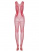 Боди артикул: N112 КРАСНЫЙ Bodystocking от Obsessive - вид 4