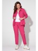 Брючный костюм артикул: 694 Фуксия от Лиона-Стиль - вид 3