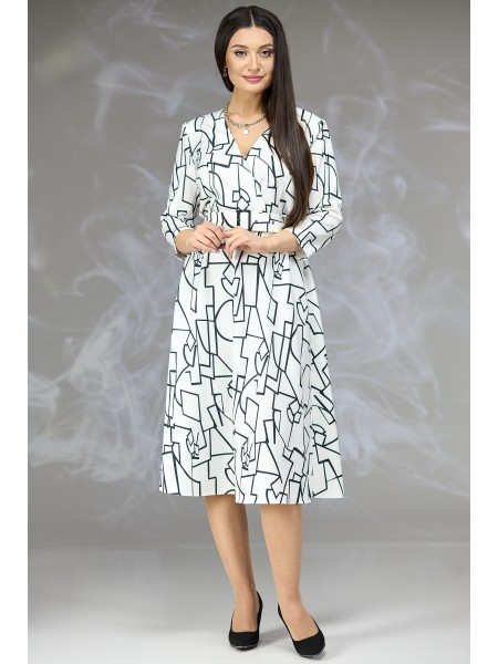 621 белый+черный принт