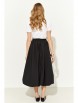 Юбка артикул: 1706 черный от Foxy fox - вид 2