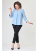 Блузка артикул: 2067 голубой от Ollsy - вид 1