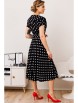 Платье артикул: 2690-0 черный горох от Мода-Юрс - вид 2