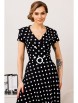 Платье артикул: 2690-0 черный горох от Мода-Юрс - вид 4