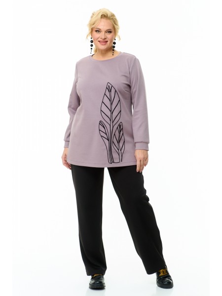 М117/2 лиловый-черный