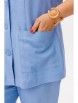 Брючный костюм артикул: М206 небесный от OVERYOU - вид 5