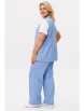 Брючный костюм артикул: М206 небесный от OVERYOU - вид 8