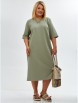 Платье артикул: М203/1 фисташка от OVERYOU - вид 1