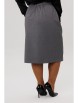 Юбка артикул: М227 серый от OVERYOU - вид 2