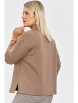 Кофта, джемпер артикул: М210 капучино от OVERYOU - вид 2
