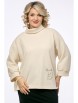 Кофта, джемпер артикул: М235 молочный от OVERYOU - вид 1