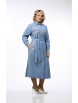 Платье артикул: М238 голубой от OVERYOU - вид 8