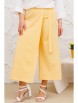 Брюки артикул: 827/1 светло-желтый от Мишель Шик - вид 1