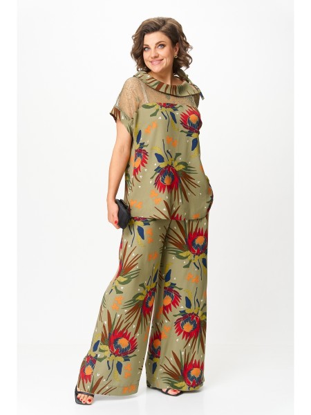 1426 хаки, цветы