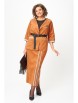 Юбочный костюм артикул: 1388/1 рыжий от Мишель Шик - вид 1