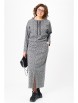 Юбочный костюм артикул: 1444 серый, лео от Мишель Шик - вид 1