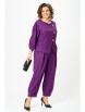 Брючный костюм артикул: 1436/1т пурпур от Мишель Шик - вид 4
