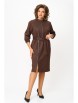 Платье артикул: 861/2 коричневый от BonnaImage - вид 6