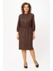 Платье артикул: 861/2 коричневый от BonnaImage - вид 1