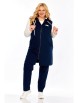 Брючный костюм артикул: 759/1 синий от BonnaImage - вид 7