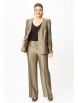 Брючный костюм артикул: 1007/1 бежевый от BonnaImage - вид 7