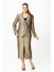 Юбочный костюм артикул: 1016/1 бежевый от BonnaImage - вид 1
