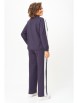Спортивный костюм артикул: 988/4 серо-фиолетовый от BonnaImage - вид 2