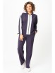 Спортивный костюм артикул: 988/4 серо-фиолетовый от BonnaImage - вид 1