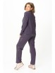 Спортивный костюм артикул: 455/2 серо-фиолетовый от BonnaImage - вид 2