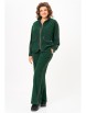 Брючный костюм артикул: 1017/2 зеленый от BonnaImage - вид 10