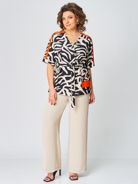 1276 бежево-черный