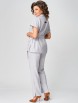 Брючный костюм артикул: 1279 серый от МишельСтиль - вид 2