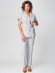Брючный костюм артикул: 1279 серый от МишельСтиль - вид 9