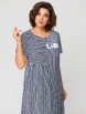 Платье артикул: 1281-1 сине-белый от МишельСтиль - вид 3