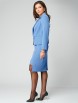 Юбочный костюм артикул: 1295 голубой от МишельСтиль - вид 6