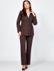 Брючный костюм артикул: 1311 французский кофе от МишельСтиль - вид 1