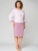 Юбочный костюм артикул: 1301 примула розовая от МишельСтиль - вид 6