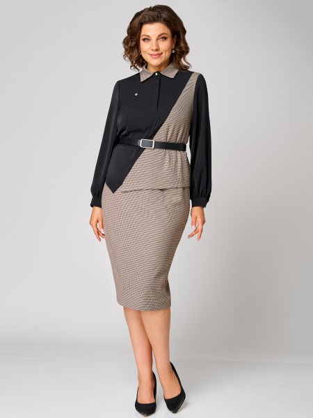 1304 коричнево-черный