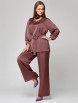 Брючный костюм артикул: 1160-1 шоколад от МишельСтиль - вид 11
