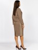 Юбочный костюм артикул: 1334 бежевый от МишельСтиль - вид 2
