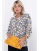 Блузка артикул: БЛУЗКА ТАВЬЯНО (ОЛИВА) от Bellovera - вид 1