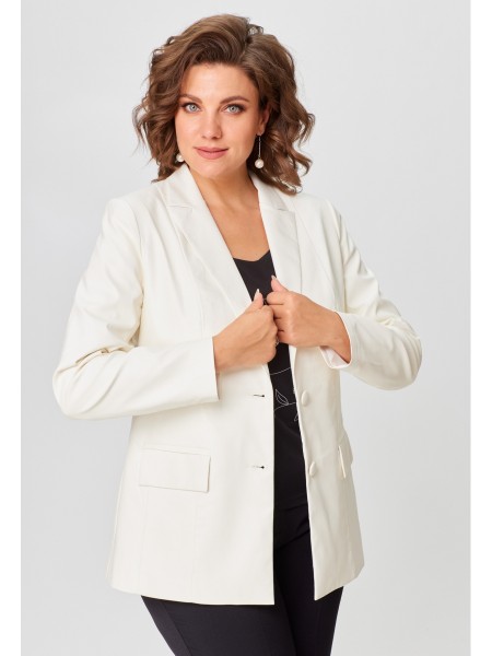 412 молочная экокожа