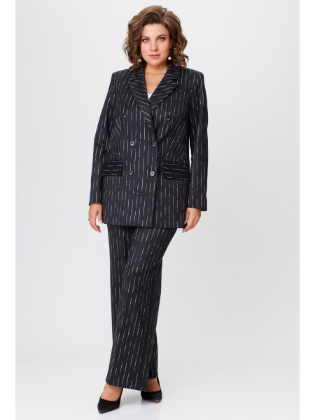 848+601 черный+белая полоска