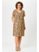 Платье артикул: 871 бежевый дизайн от БелЭльСтиль - вид 3